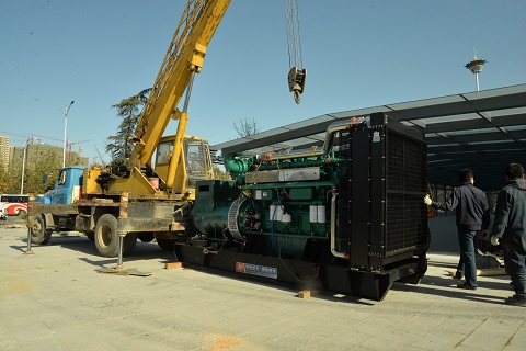 華全大型超市用柴油發(fā)電機組項目完成，發(fā)貨啦！